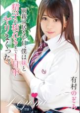 両親の居ない日、僕は妹と精子が枯れるまで1日中ヤリまくった。 有村のぞみ