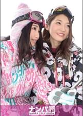 ゲレンデナンパ 02 吹雪の中で見つけたスノボ美女2人組!男も女もエロいトリックで魅せまくり乱れまくりな4P乱交SEX!!