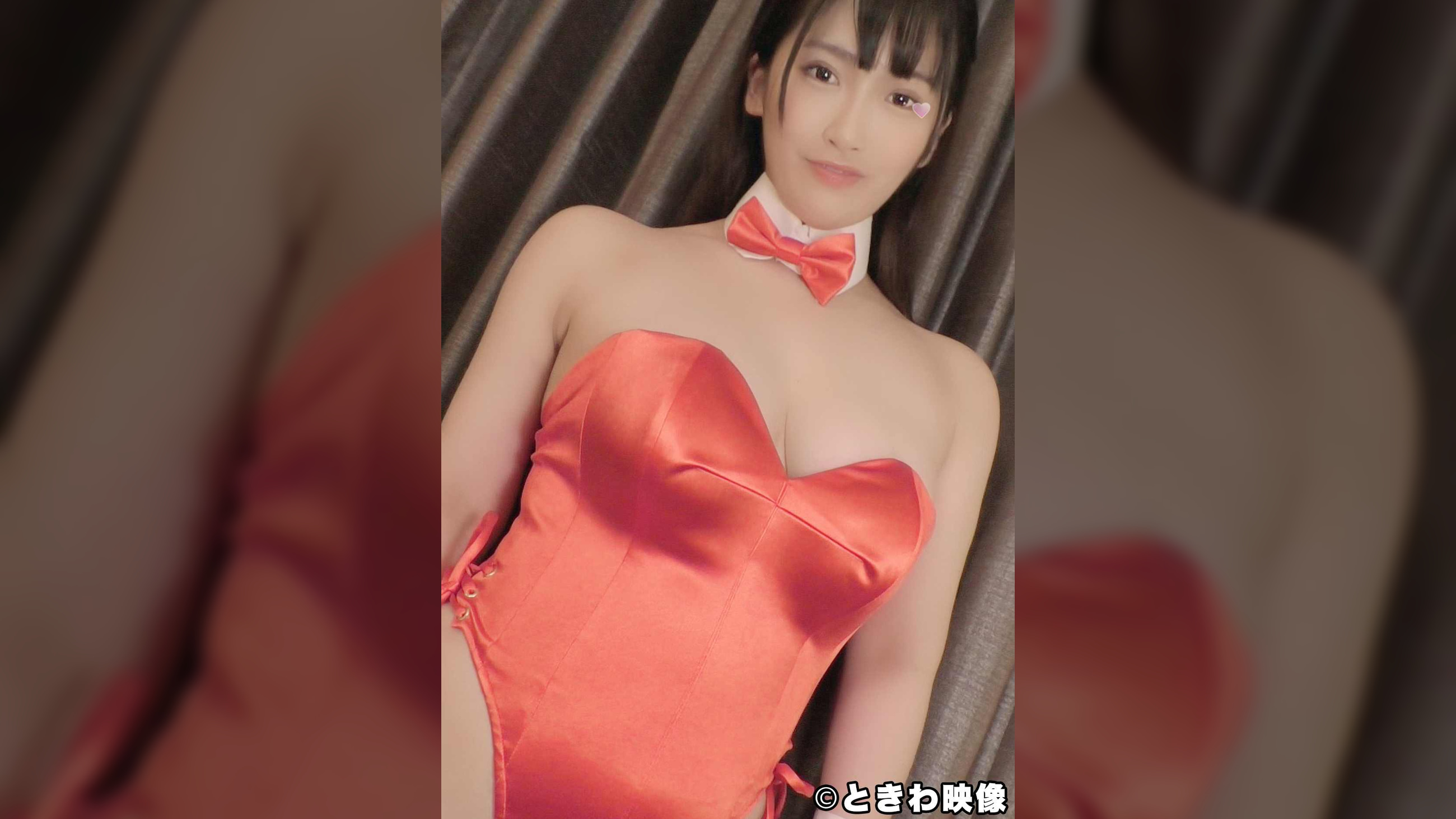 精子大好き100センチGカップムチムチ爆乳娘とバニーガール3PSEX!再び肉厚生膣に締め上げらて顔で精子を受けとめる!