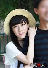 【NTR】ガリ貧乳美少女が彼氏に見せつけSEX