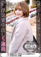 セックスに求めるのはスタミナ(体力)と言う巨乳人妻美熟女みなみさん(38歳) ～ アソコに5発とお口に1発と頑張りました