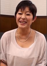 エッチな事が大好きだけど、前の旦那ではイッタ事がないバツ2のショートヘアーの熟女さん！好きなことを仕事にして、いっぱい男優にイカセてもらいたい⁉