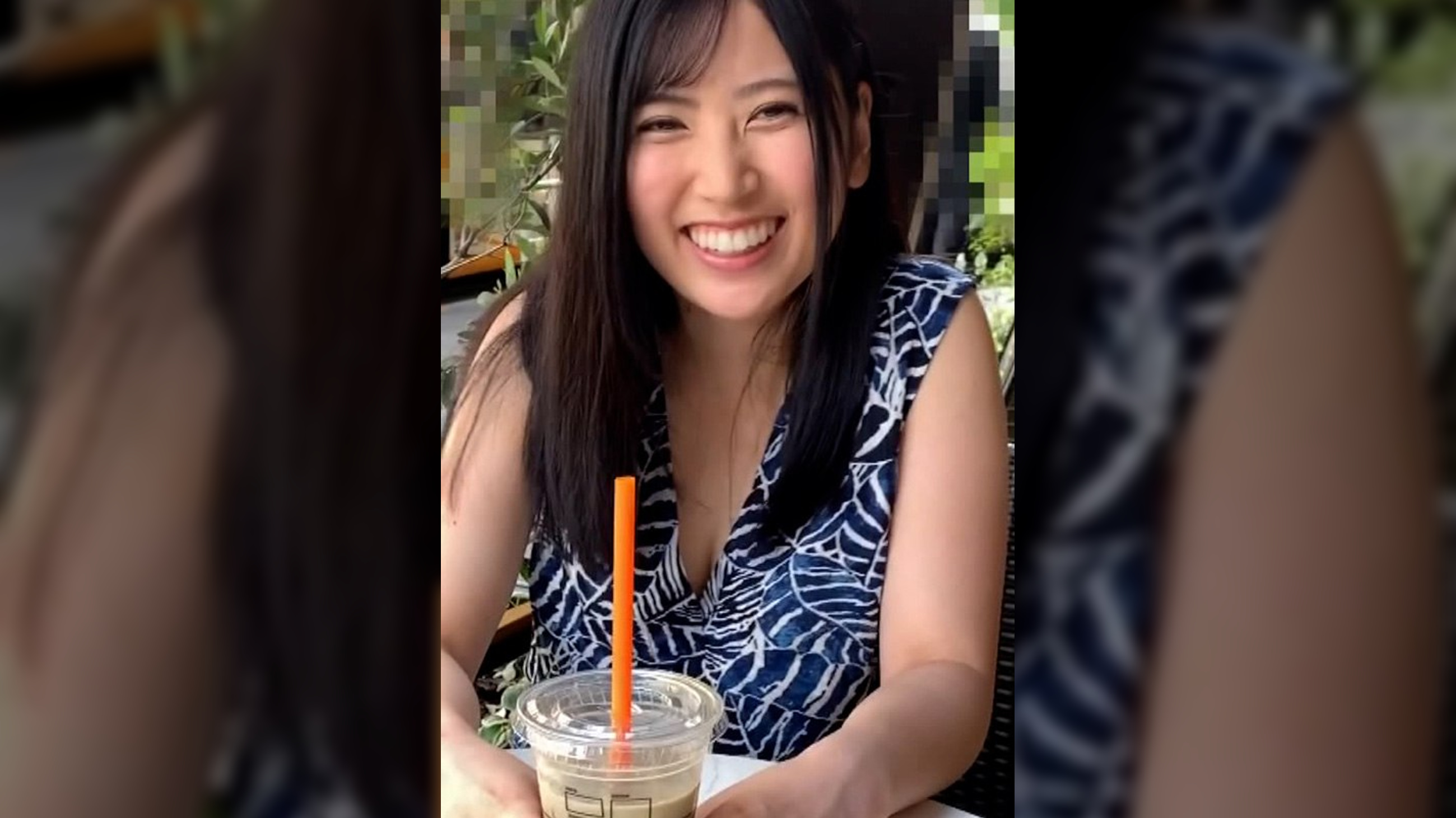 胸の谷間が強調のワンピースに黒髪美少女と酒を買い込みホテルにイン!個撮テイでエロエロSEX