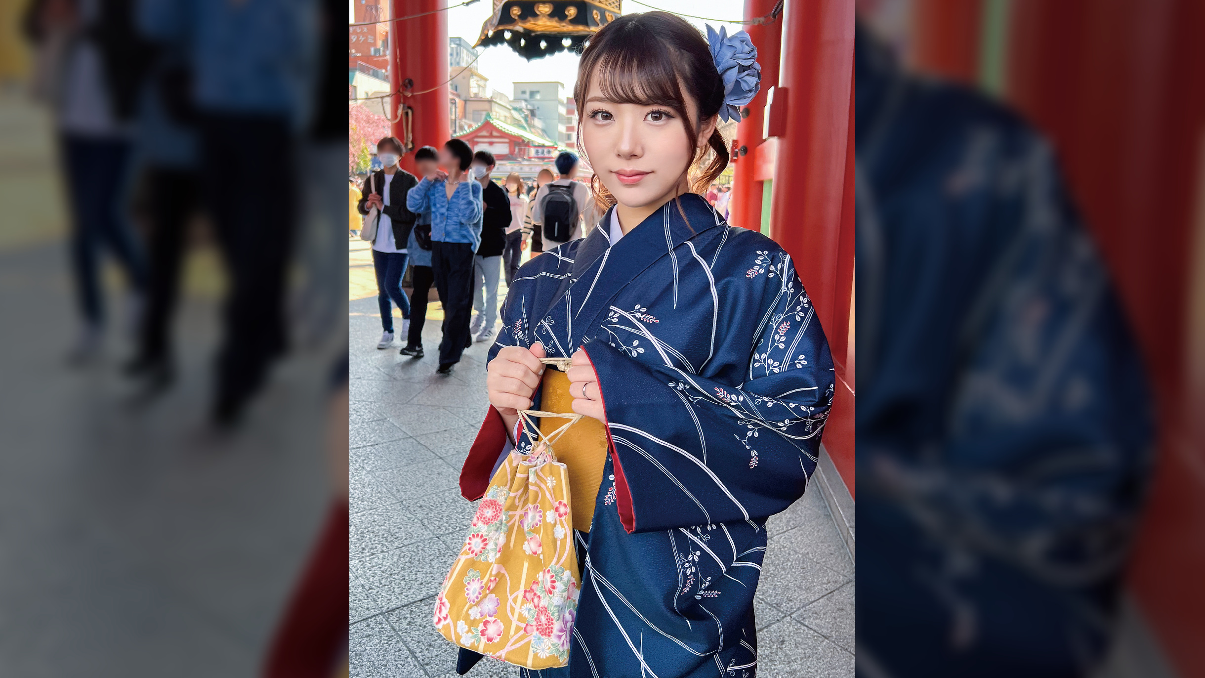 着物デートで乱れた不倫妻