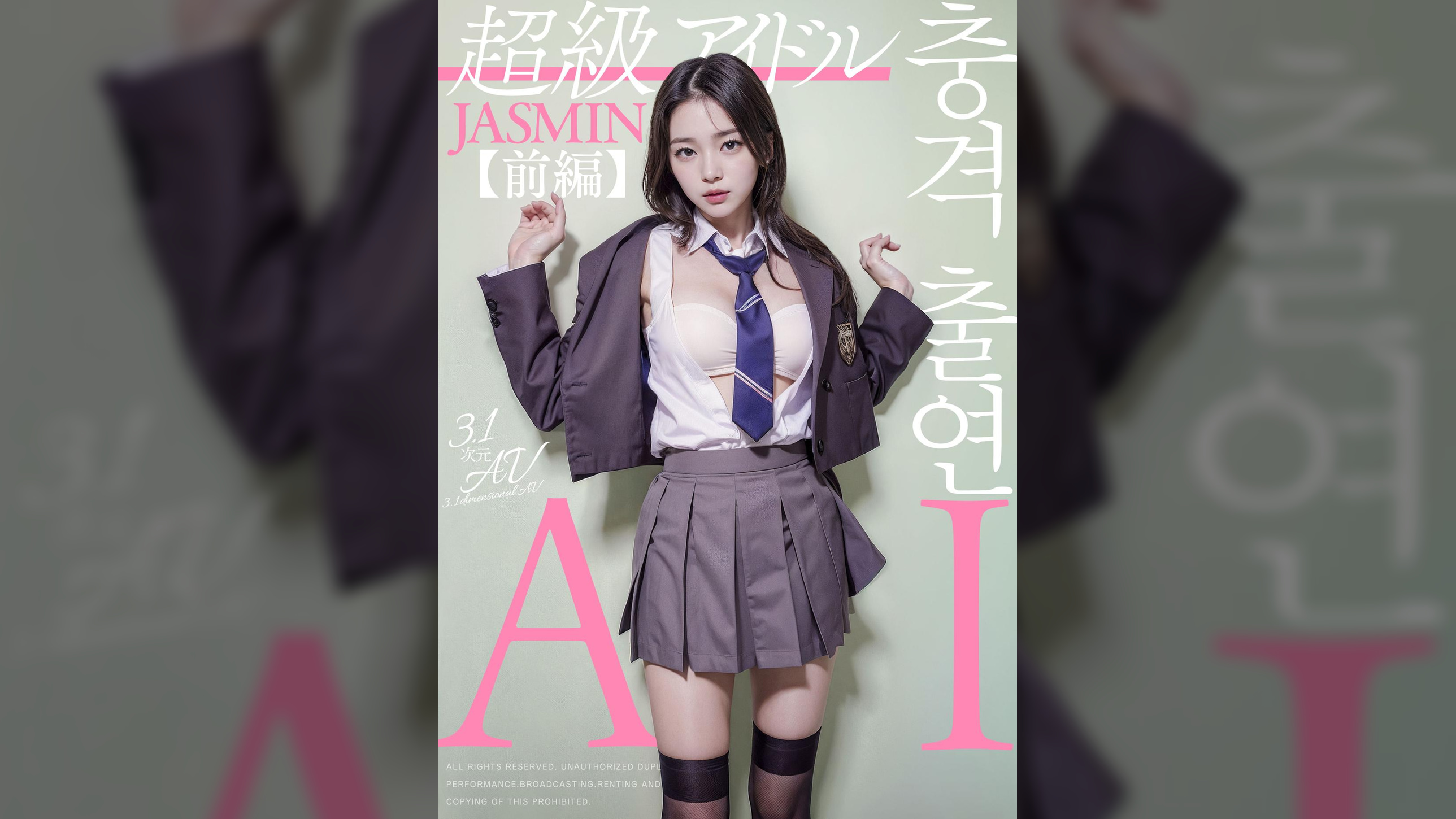 【3.1次元】AI超級アイドル 衝撃出演 JASMIN