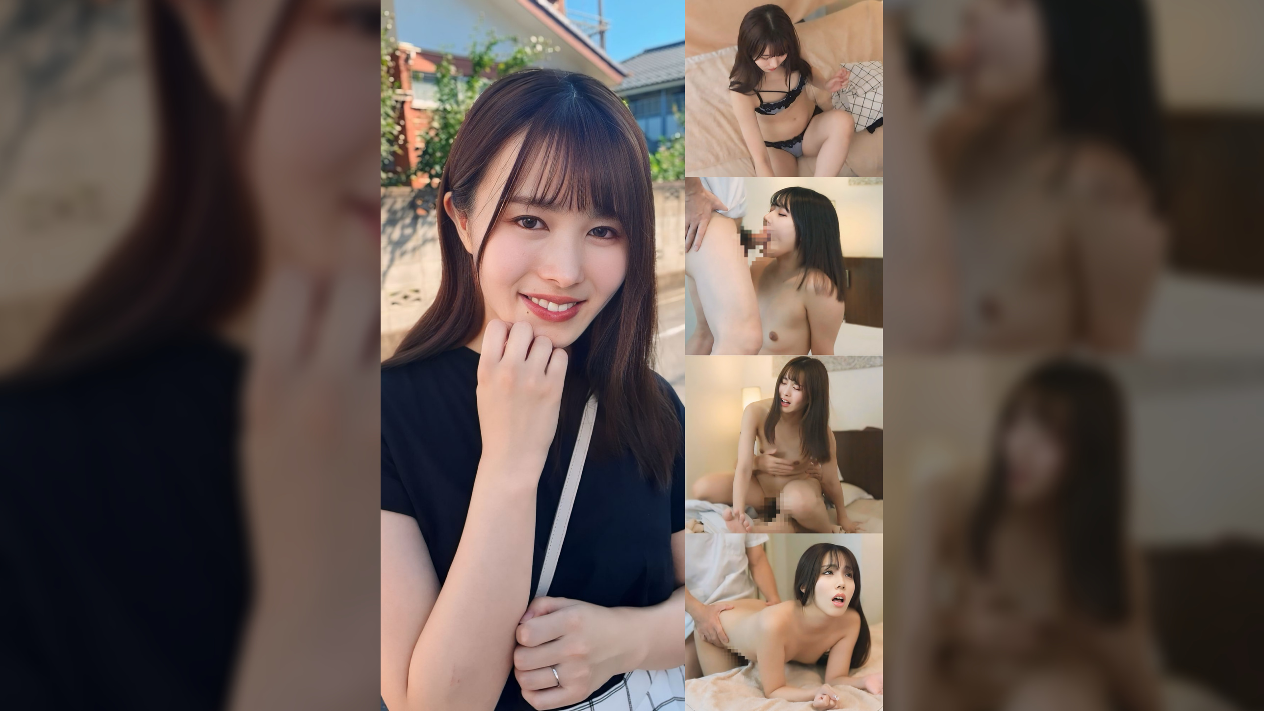 【まちさん】ギャップ萌え！感度抜群！？スレンダーな天然奥様理性崩壊！