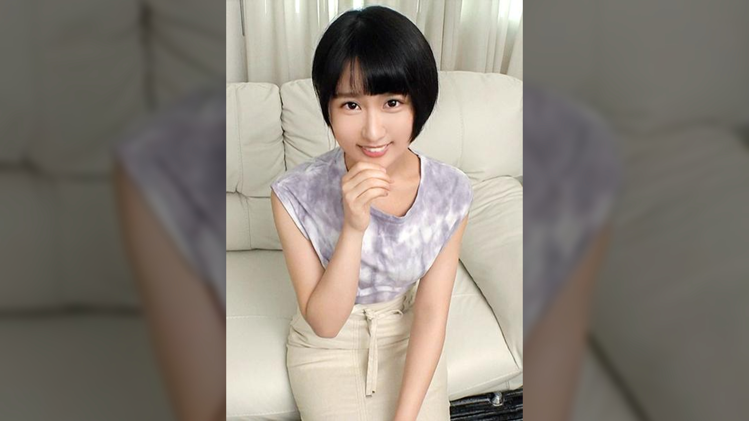【初撮り】【地味っ娘vsチャラ男】【震える小尻..】黒髪ショートの大人しい女子大生。ずっと緊張しっぱなしの彼女を優しく手ほどきしていく。うぶなからだは徐々に感度が増していき.. ネットでAV応募→AV体験撮影 1344
