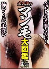 今どきの若妻なのに…怖いくらい毛深い 未処理のマン毛大図鑑 48人8時間