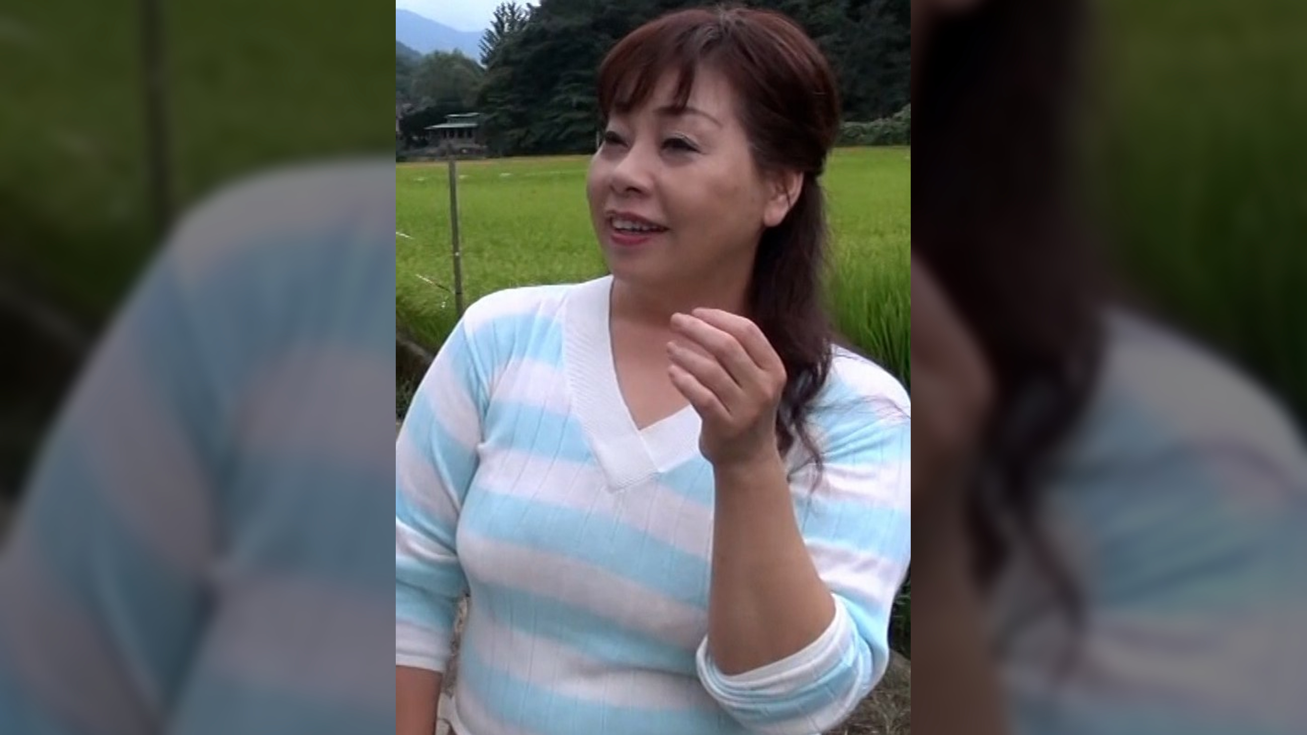 抑え切れない欲求不満がついに爆発!田舎の農家のおばさんをベタなナンパでホテルに誘い淫乱中出しSEX!