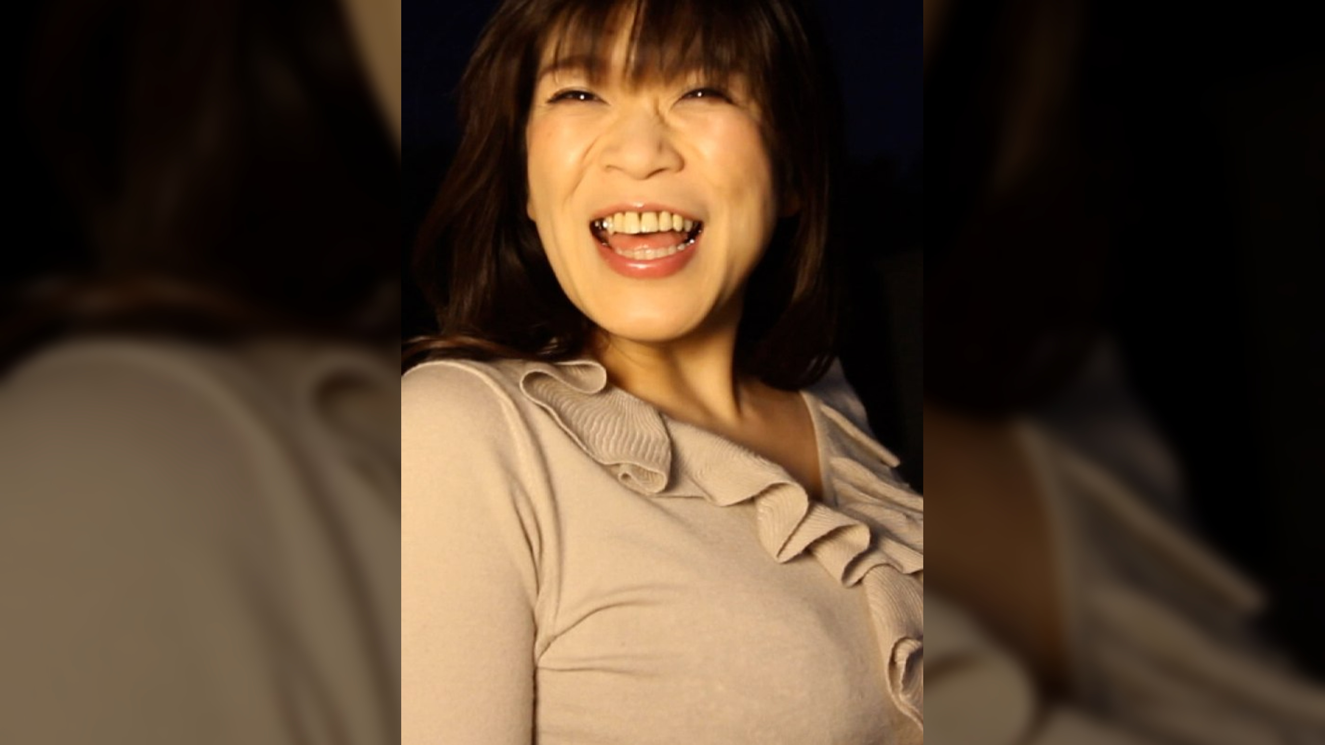 Fカップ巨乳熟女の初撮りAV出演!我慢出来ないどしろーとの肉欲暴走SEX!
