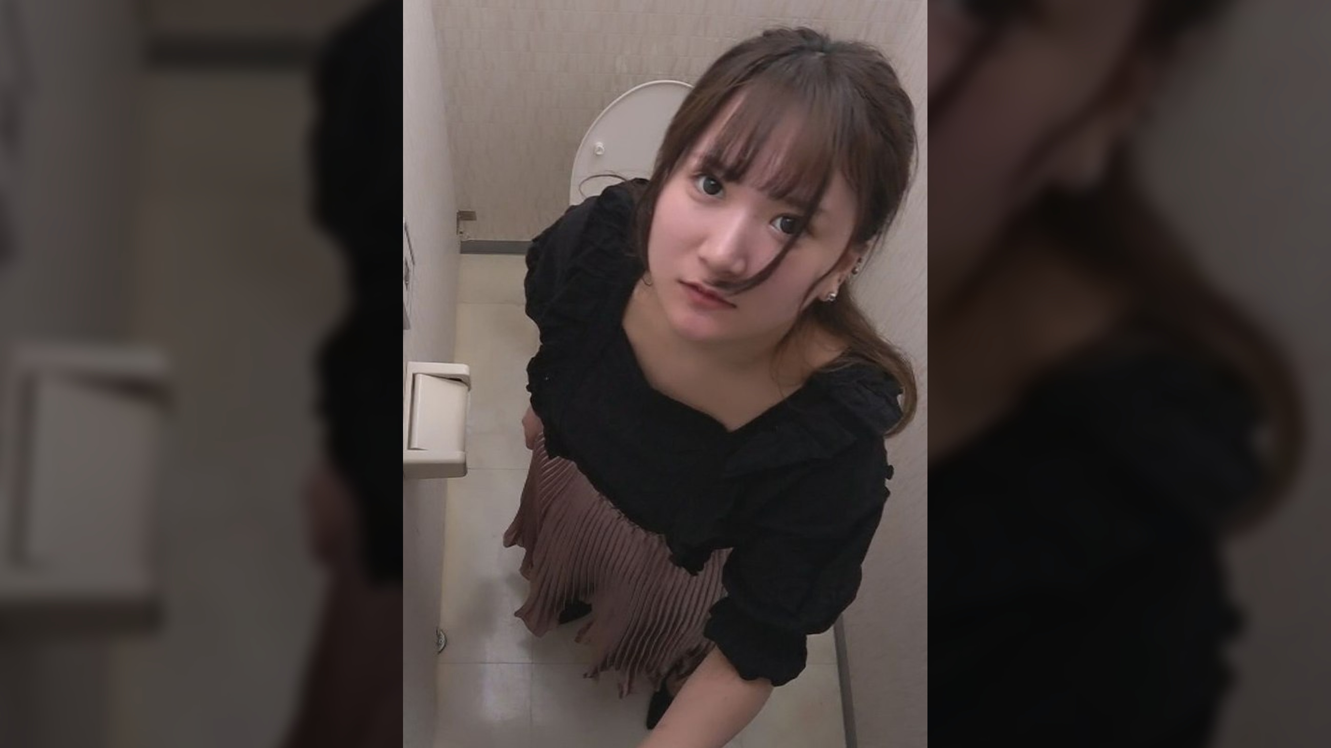 トイレ修理業者の悪行!哀れカメラに気付いた巨乳ちゃんはガシマンされて潮を吹かされる