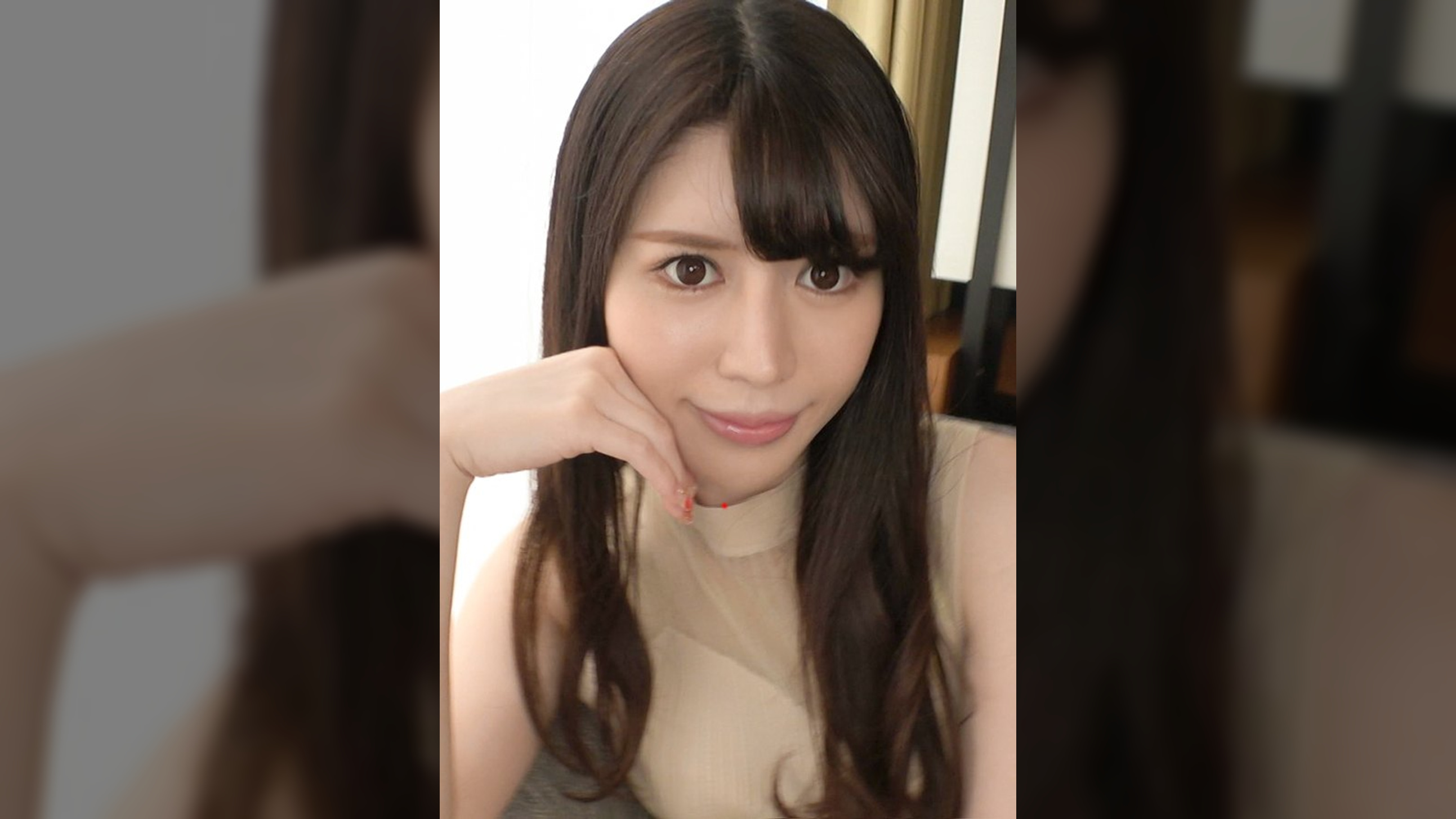 【初撮り】【潤む大きな瞳】【むち尻背面騎乗位】大きな瞳にぷっくりとした唇が色っぽさを醸し出す現役女子大生。彼氏としか経験のない一途なおま○こを初対面の男の肉棒で激しく掻き混ぜられ.. ネットでAV応募→AV体験撮影 1621