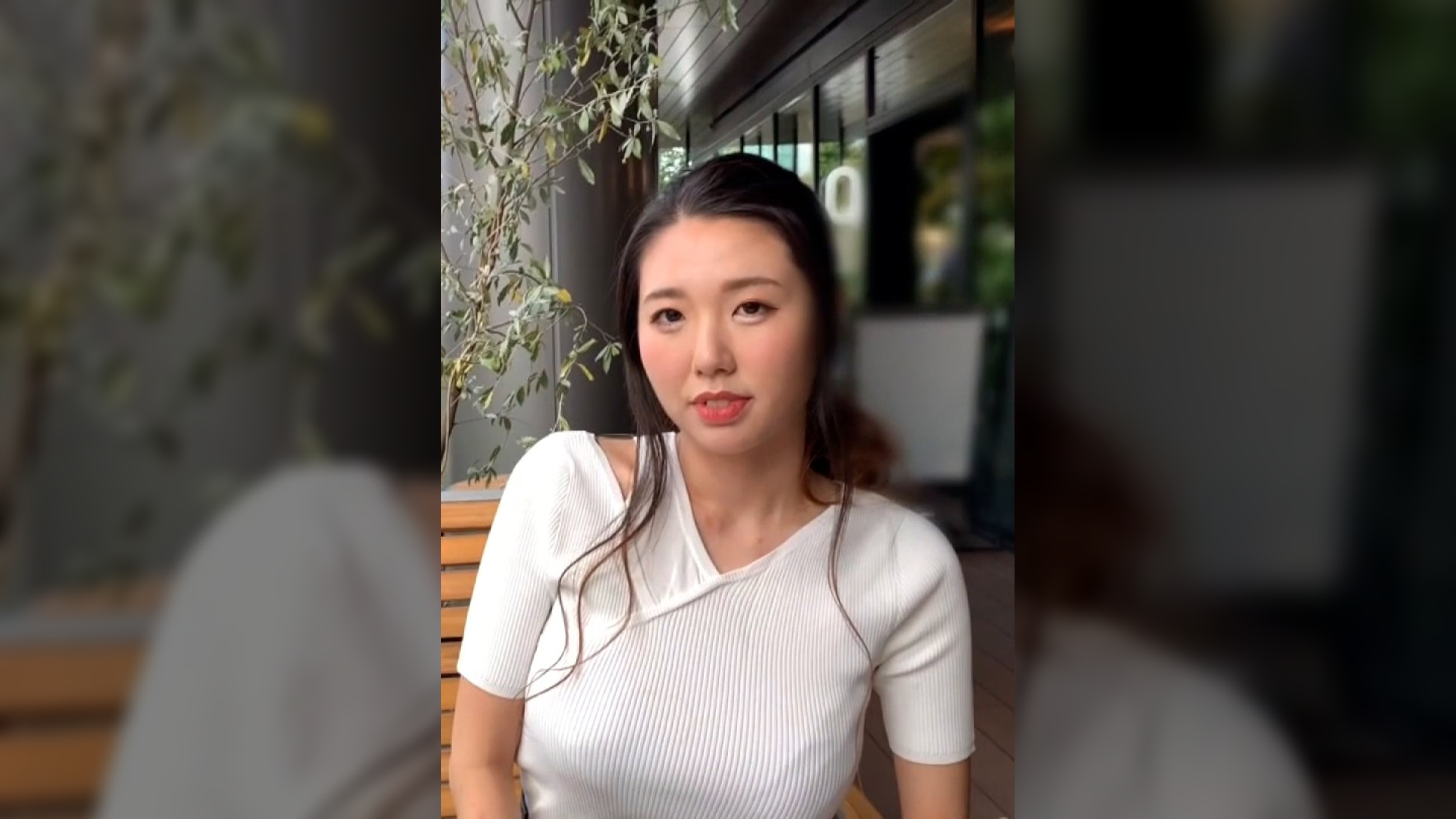 小顔で細身で…デカい乳!接客業のマイペースアネゴ感の巨乳パイパン美女と個撮テイで嵌め撮りセックス!