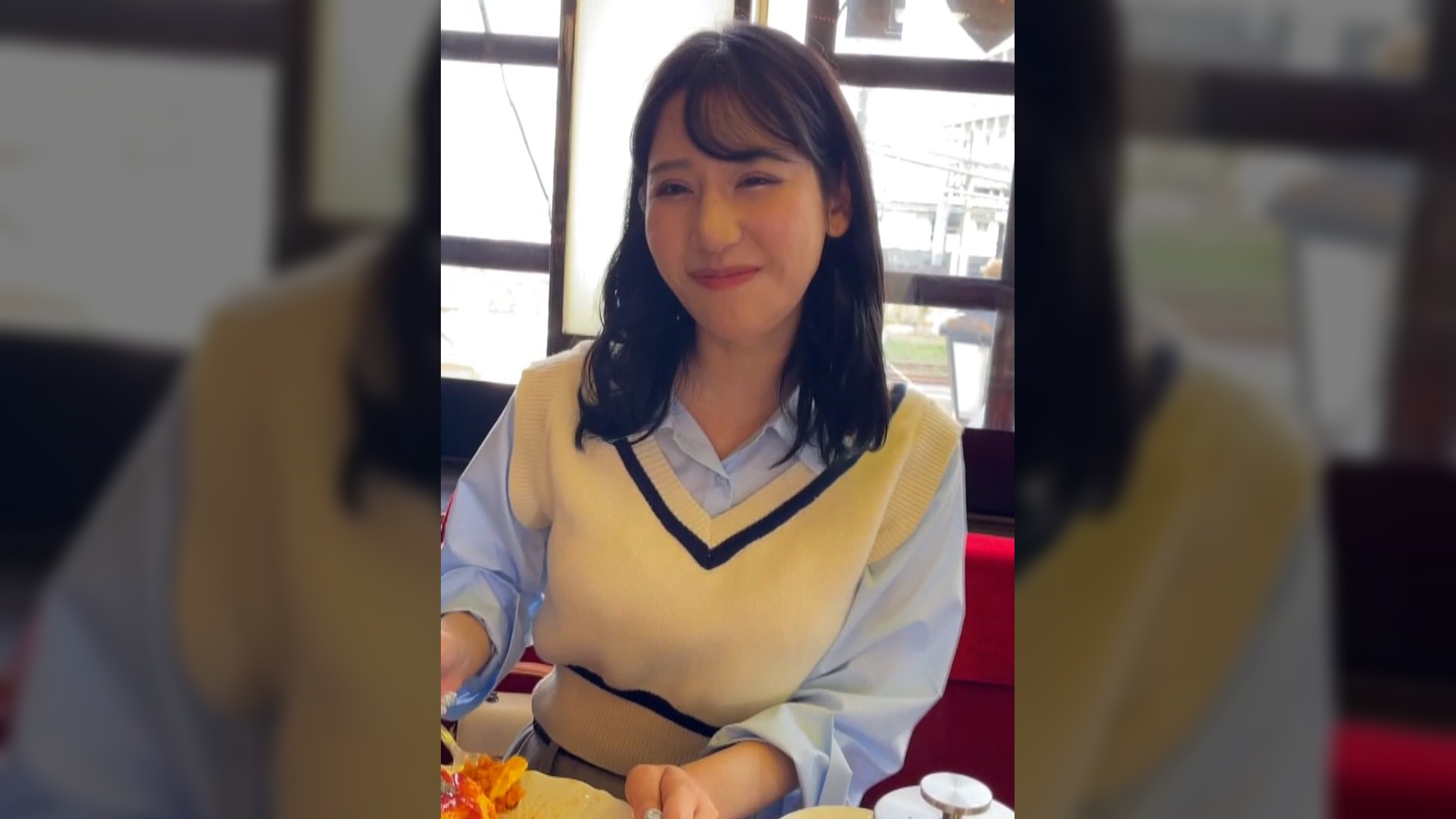 大人っぽい色気のある外見と愛嬌のある空気感で無邪気さ全開の25歳美女と個撮テイでラブホで潮吹き嵌め撮りセックス!