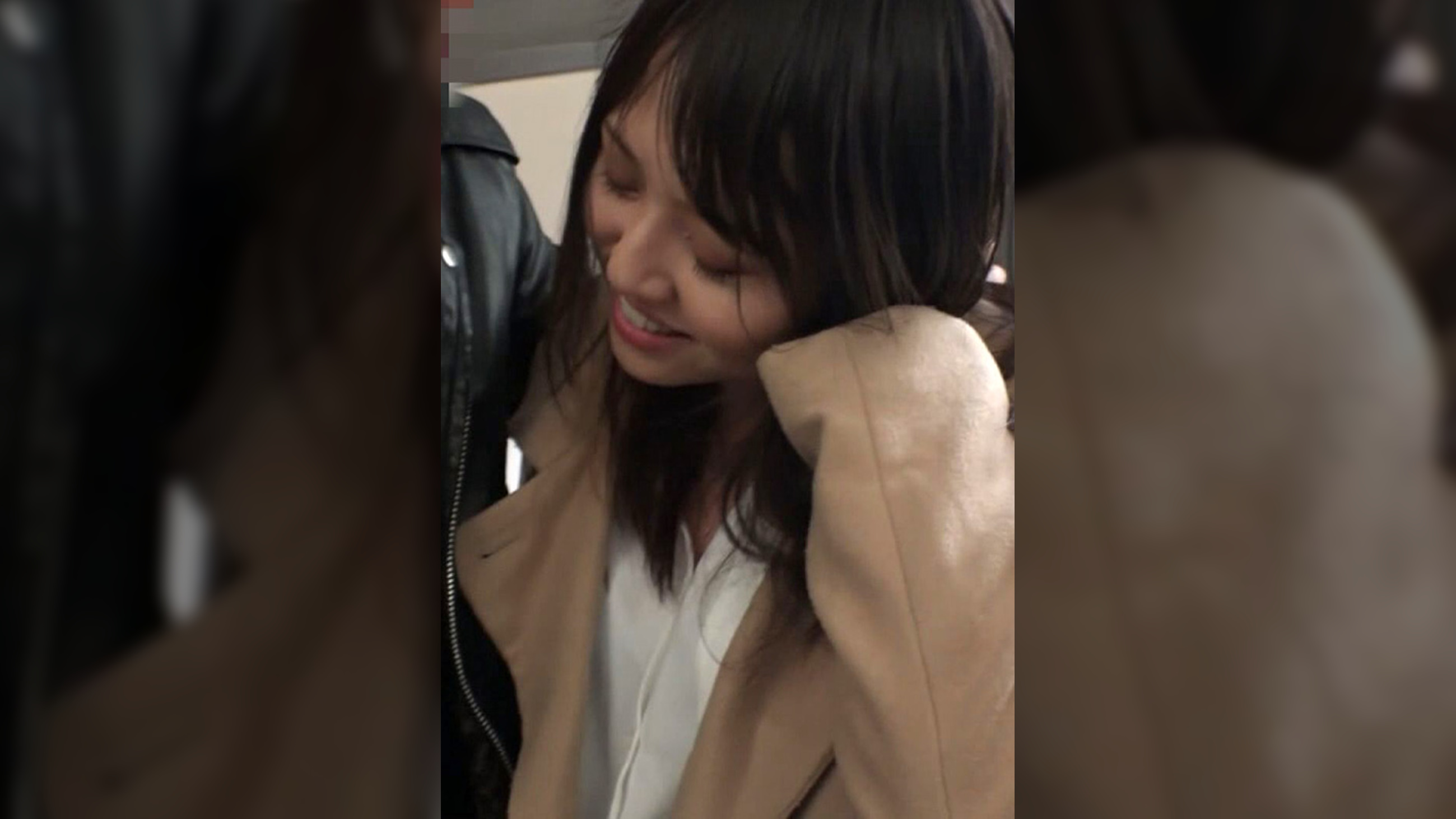 雨の日の昼下がり、服が濡れている人妻さんは100％ヤレル！エロ都市伝説を試してみた。発見したのは街中で髪まで濡れているトレンチコートの超ビッチ人妻！