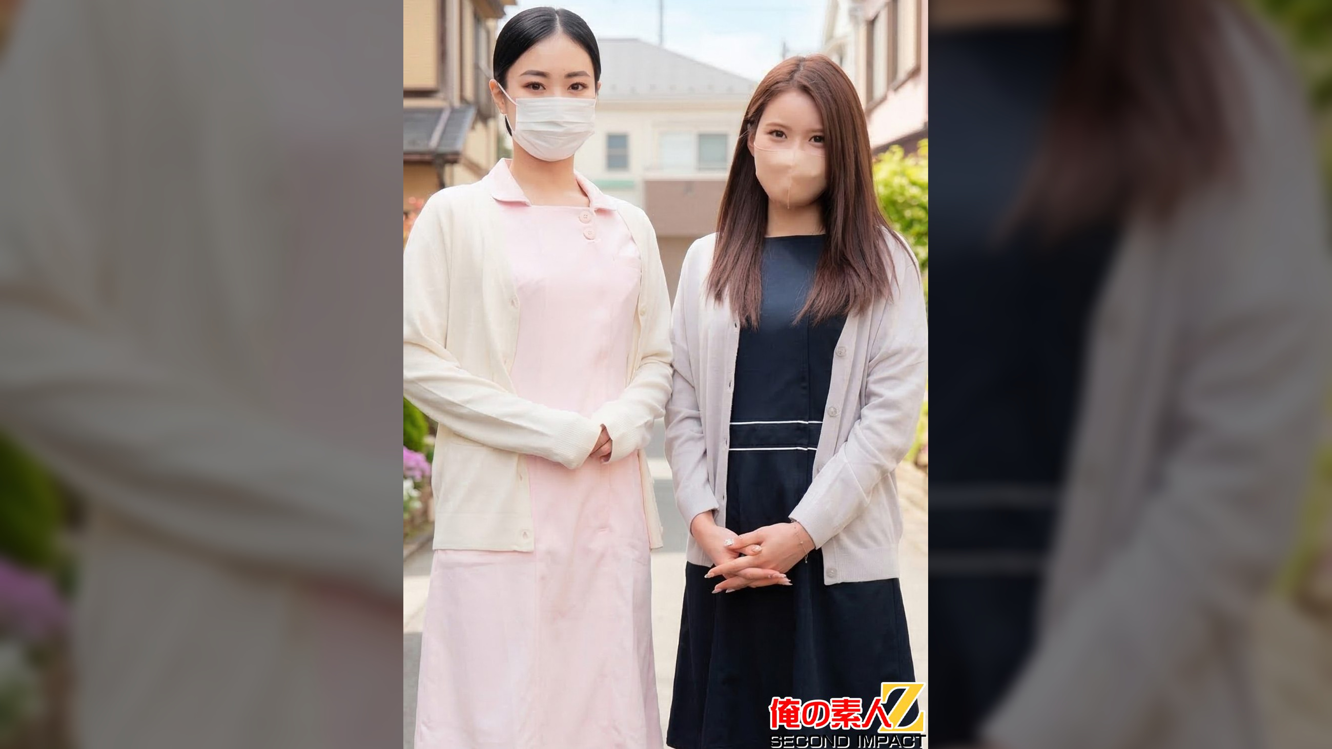 ガチ歯科衛生士さんプライベートお口セックス　しのさん（22）とみなさん（23）