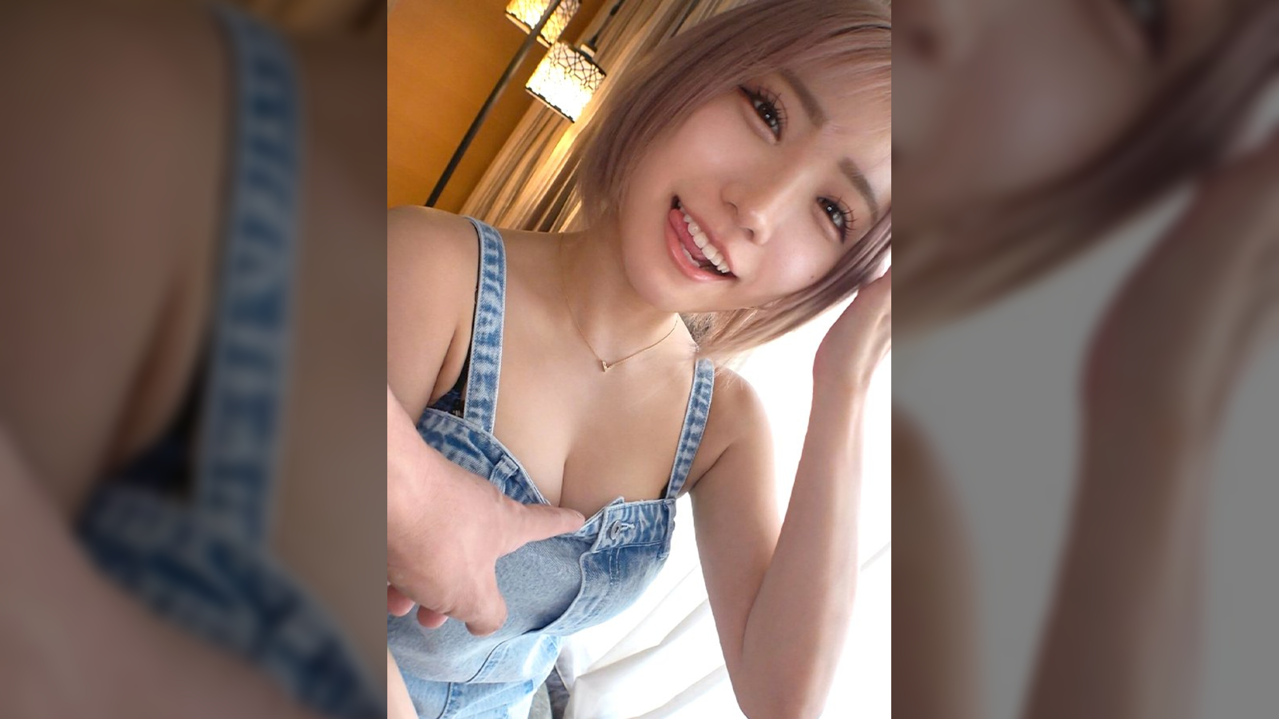 【ギャル潮スプラッシュ】【エロ可愛さランキングNo.1】金髪ショートヘアーのパリピ白ギャル！経験人数は余裕で三桁超え！なのに乳首は超キレイ！さらに爆乳！！スタイル抜群！！！感じると無意識に舌が出ちゃうのが可愛すぎてエロ過ぎる！生意気ギャルが潮を撒き散らしながら連続絶頂！！ 【初撮り】ネットでAV応募→AV体験撮影 2209