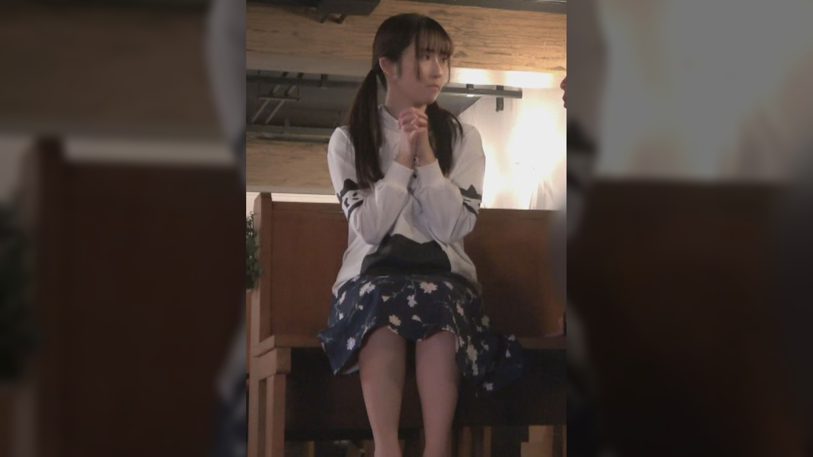ツインテ女性の懺悔に性なる許しを授ける性職者！穢れを祓う性なる行為！