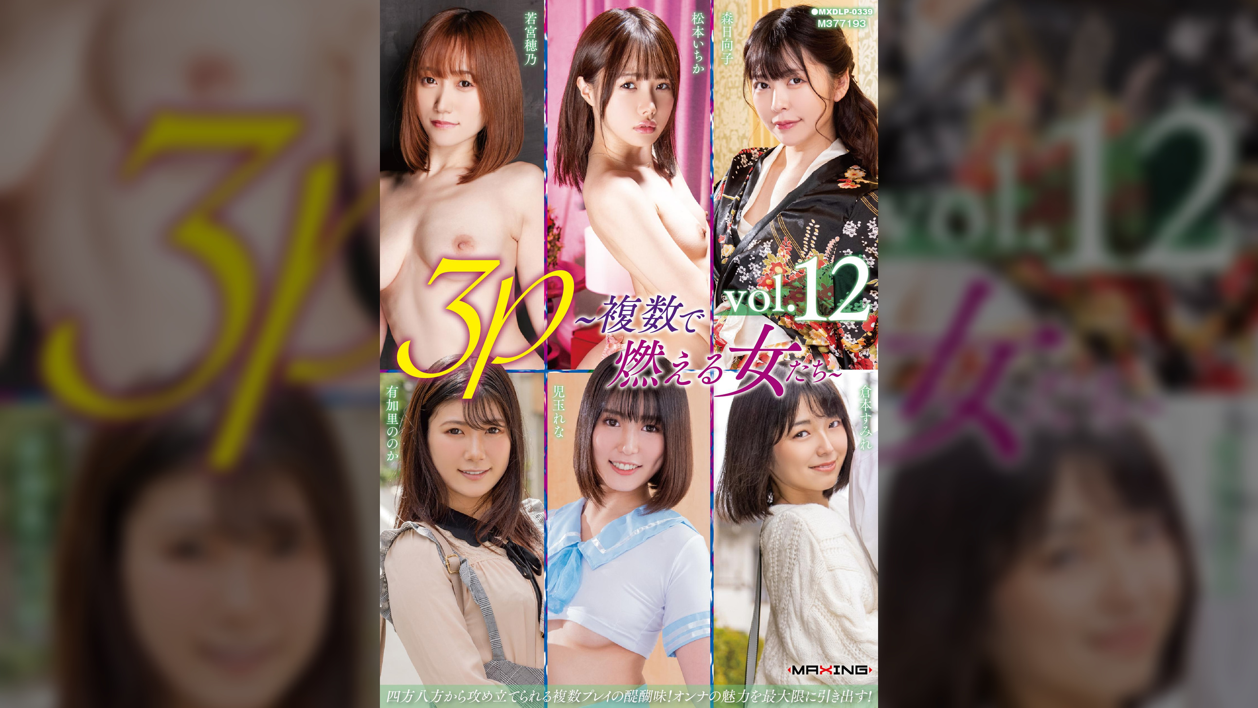 3P～複数で燃える女たち～ vol.12