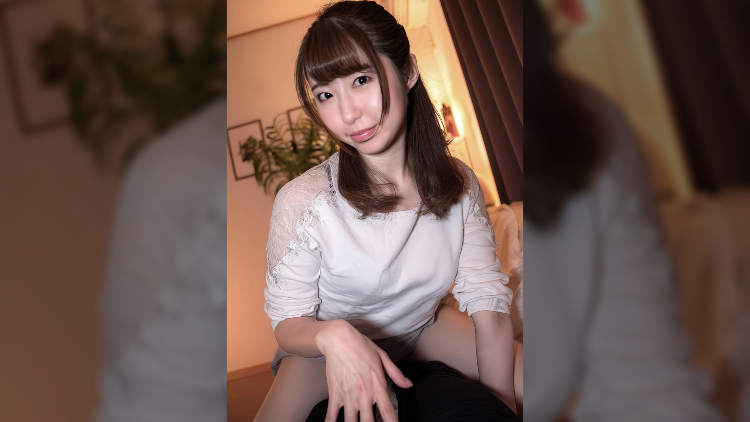 お母さんに素股してもらったらナマでそのまま挿入っちゃった! あやさん