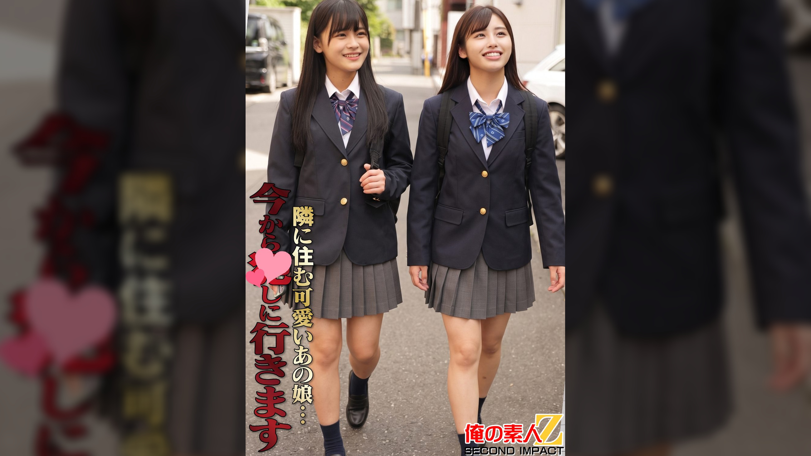 隣に住む可愛いあの娘… 今からアレしに行きます 普通科二年なのかちゃん/普通科三年ありすちゃん