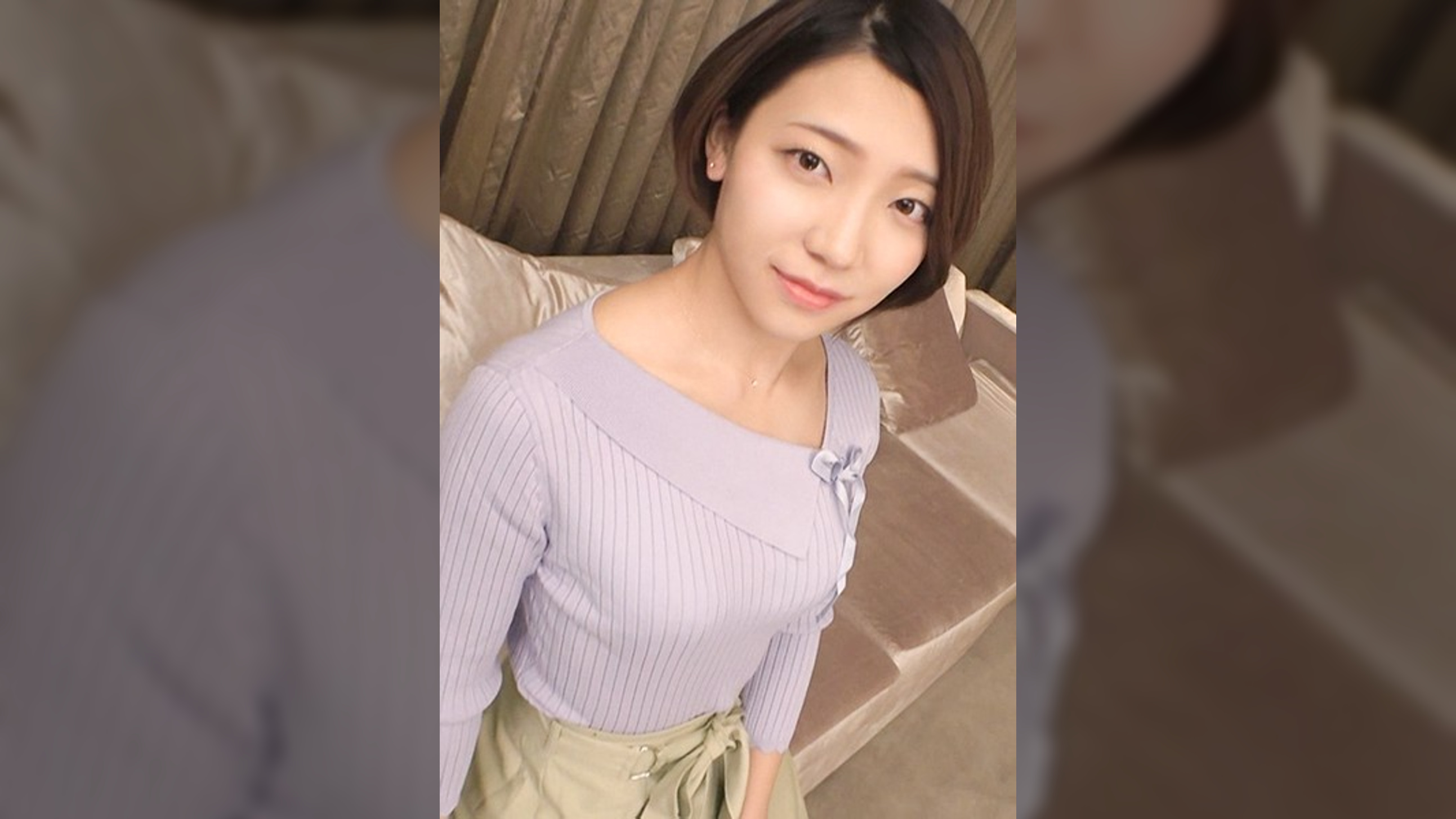 【初撮り】【ショートカット美女】【淫らに喘ぐ美容部員】ストレス発散のために応募してきたスレンダーガール。照れ笑いが恍惚の表情に変わる瞬間はお見逃しなく。 ネットでAV応募→AV体験撮影 1433