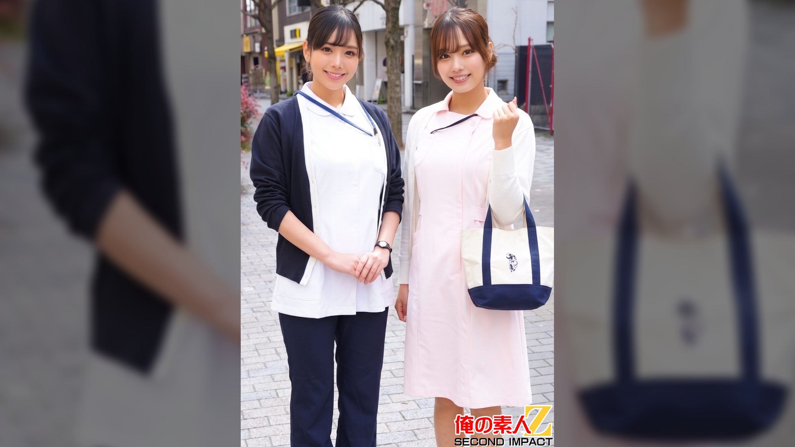 口腔外科 せりなさん(25)と呼吸器内科 いおりさん(28)