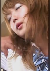 さまざまな体位で美乳JKと着衣SEX