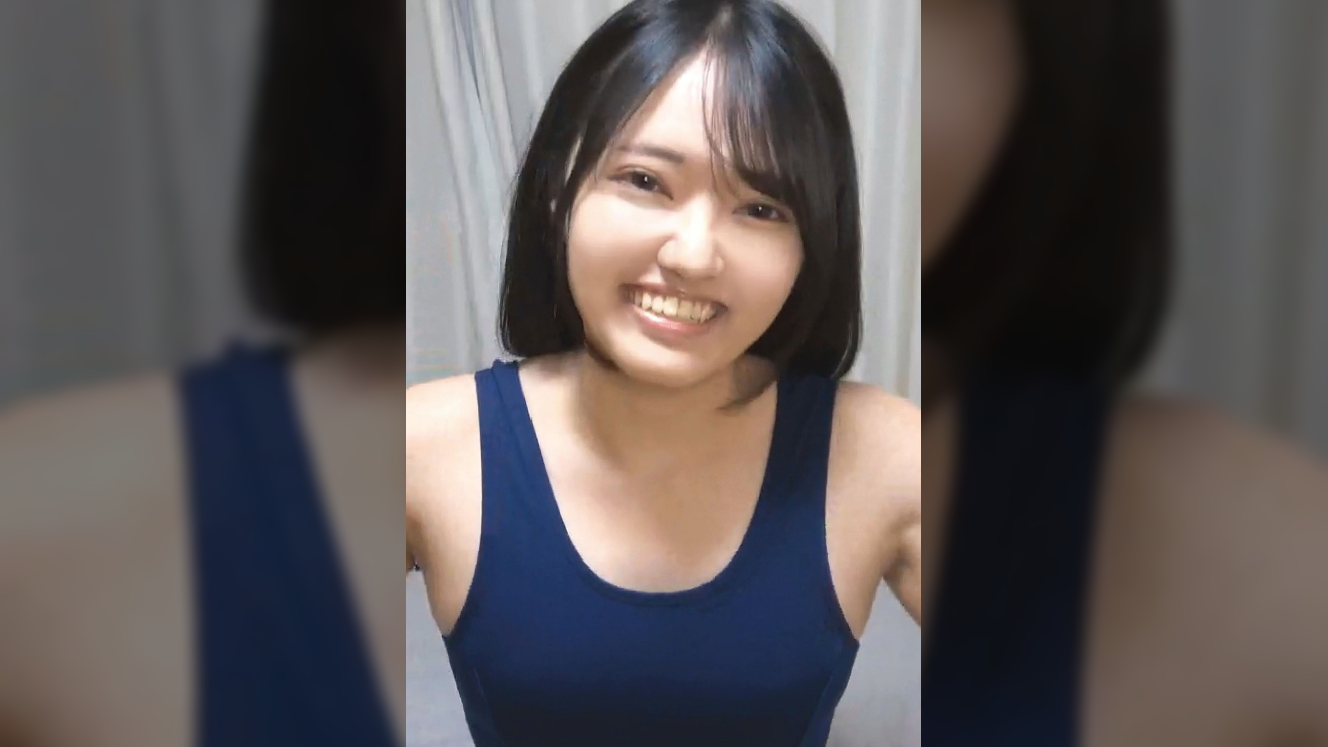 えっちな女●●生の淫語かたりかけぐちゅぐちゅ連続絶頂スク水オナニー　八坂凪