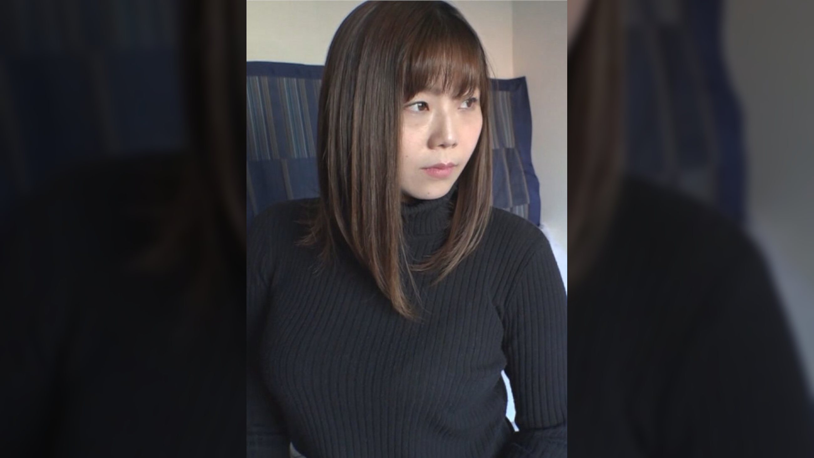 初めての撮影で●●プレイ！デカ乳人妻のご無沙汰マ●コから汁が溢れる！縦横無尽に揺れるデカ乳に興奮して無許可中出し。