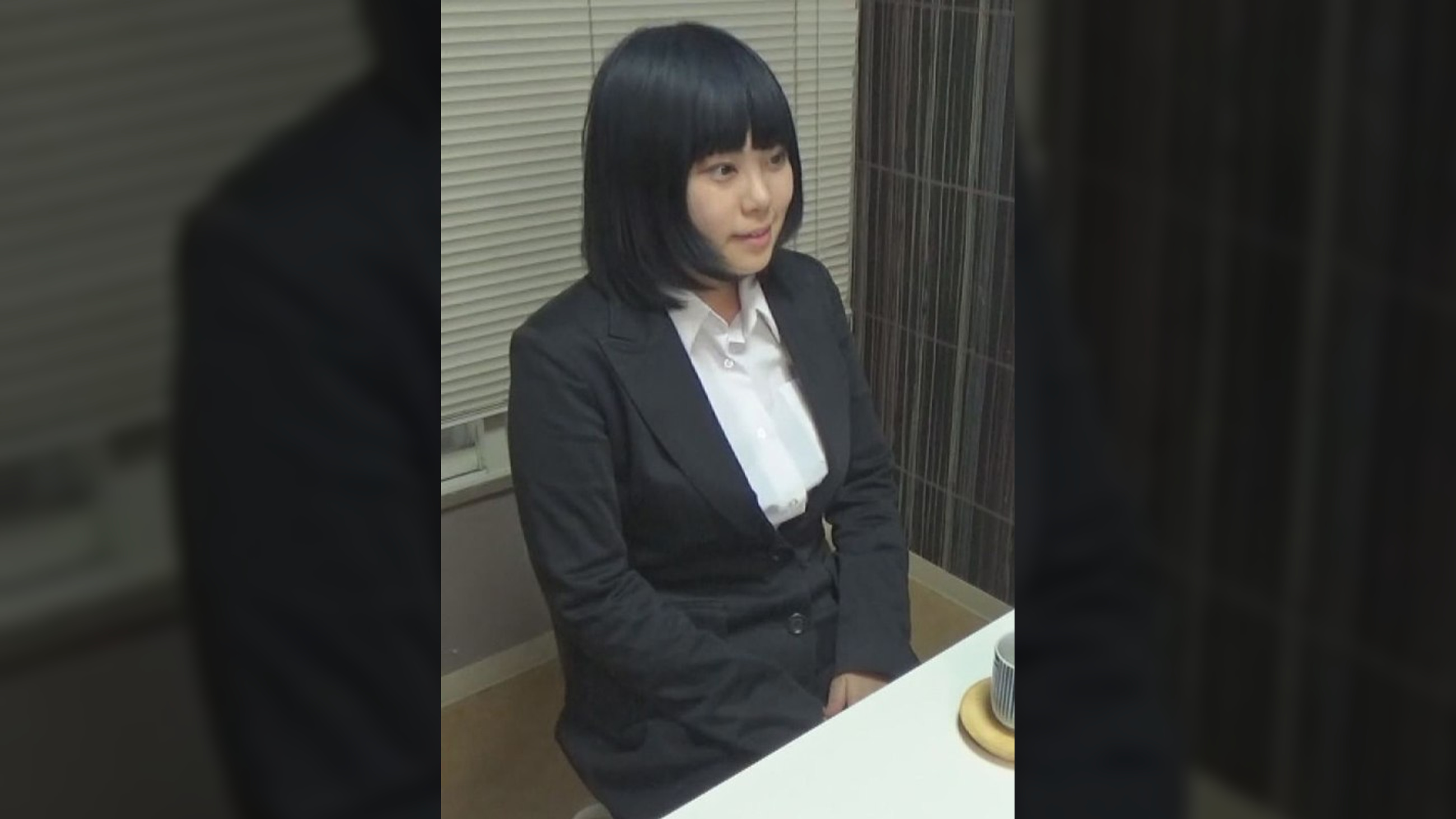 狙われた黒髪ショートボブ！面接官の男の罠にかかり、欲望のはけ口にされる！